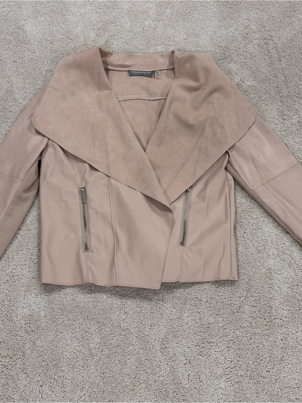 Bagatelle Vegan Leather Jacket Medium